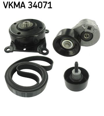 Поликлиновой ременный комплект SKF VKMA 34071