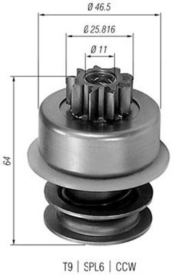 Zobrats, Starteris MAGNETI MARELLI 940113020091