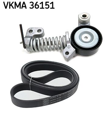 Поликлиновой ременный комплект SKF VKMA 36151
