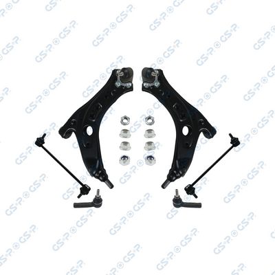 Ремкомплект, поперечный рычаг подвески GSP S990013SK