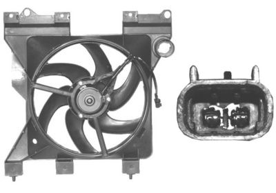 Ventilators, Motora dzesēšanas sistēma VAN WEZEL 0956746
