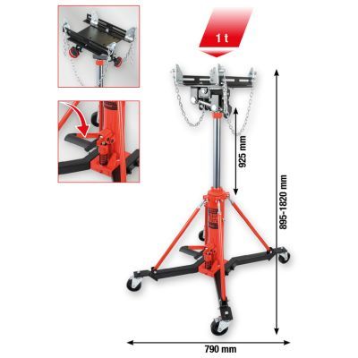 Transmisijas pacēlājs KS TOOLS 160.1310