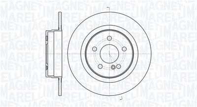 Тормозной диск MAGNETI MARELLI 361302040339