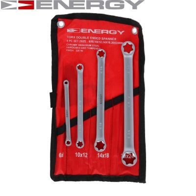 Abpusējo uzmaucamo atslēgu komplekts ENERGY NE01011SK4
