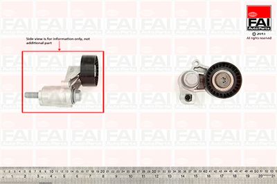 Siksnas spriegotājs, Ķīļsiksna FAI AutoParts T9605