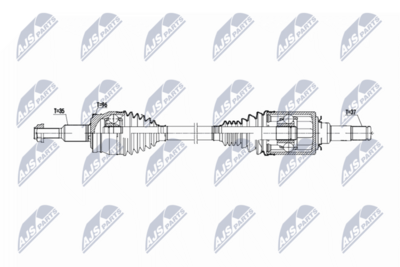 Приводной вал NTY NPW-CH-174