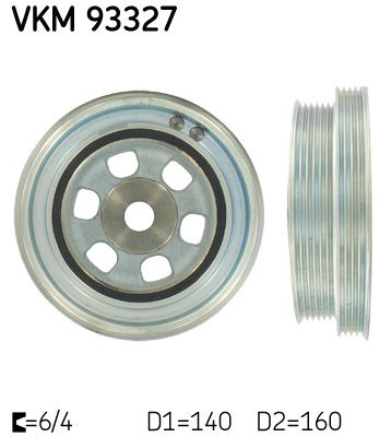 Ременный шкив, коленчатый вал SKF VKM 93327