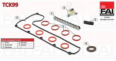 Комплект цели привода распредвала FAI AUTOPARTS TCK99