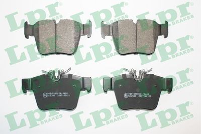 Комплект тормозных колодок, дисковый тормоз LPR 05P2121