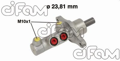 Galvenais bremžu cilindrs CIFAM 202-705