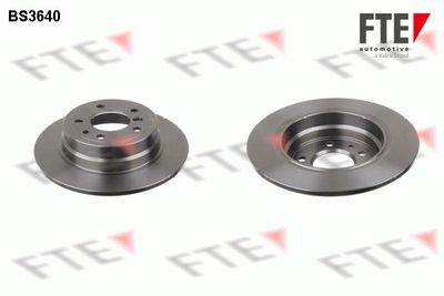Тормозной диск FTE 9072177