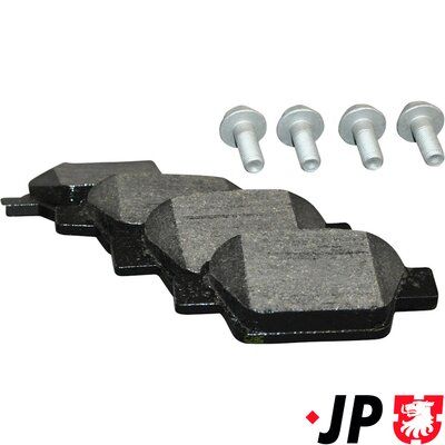 Комплект тормозных колодок, дисковый тормоз JP GROUP 3363700210