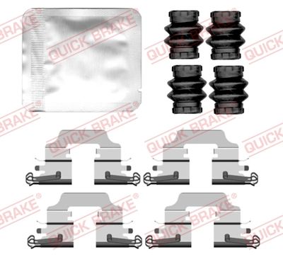 Piederumu komplekts, Disku bremžu uzlikas QUICK BRAKE 109-0158