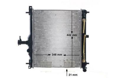 Radiators, Motora dzesēšanas sistēma MAHLE CR 2274 000S
