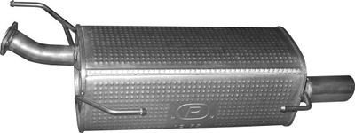 Глушитель выхлопных газов конечный POLMO 15.77