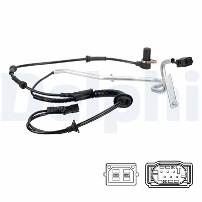 Devējs, Riteņu griešanās ātrums DELPHI SS20824