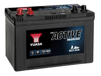 Startera akumulatoru baterija YUASA M27-90S
