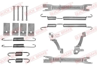 QUICK BRAKE 1050017S Piederumu komplekts, Bremžu
