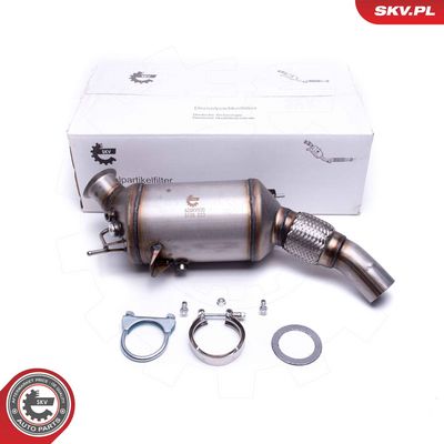 Сажевый / частичный фильтр, система выхлопа ОГ ESEN SKV 62SKV500