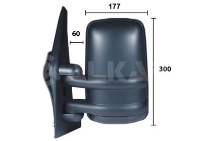 Ārējais atpakaļskata spogulis ALKAR 9264902