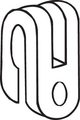 Резиновые полоски, система выпуска BOSAL 255-014