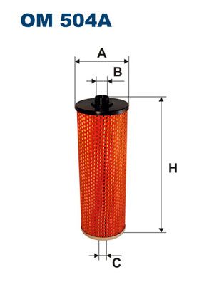 FILTRON OM504A Eļļas filtrs