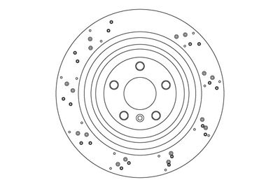 Bremžu diski TRW DF6849S
