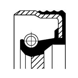 Уплотняющее кольцо, коленчатый вал CORTECO 12012068B