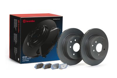 Bremžu komplekts, Disku bremzes BREMBO KT 08 020