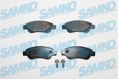 Комплект тормозных колодок, дисковый тормоз SAMKO 5SP1235