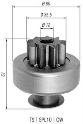 Zobrats, Starteris MAGNETI MARELLI 940113020333