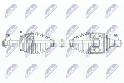 Приводной вал NTY NPW-MS-075