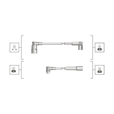 Augstsprieguma vadu komplekts MAGNETI MARELLI 941319170056