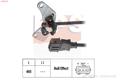 Devējs, Griešanās ātrums EPS 1.953.213