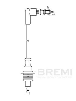 Провод зажигания BREMI 692/55