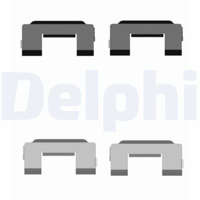 Piederumu komplekts, Disku bremžu uzlikas DELPHI LX0517
