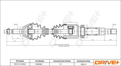 Приводной вал Dr!ve+ DP2110.10.0363