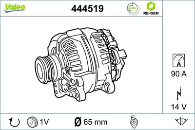 Ģenerators VALEO 444519