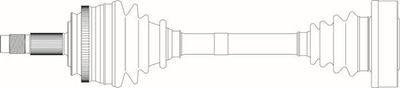 Приводной вал GENERAL RICAMBI AR3089