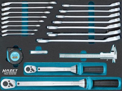 Instrumentu komplekts HAZET 163-533/20