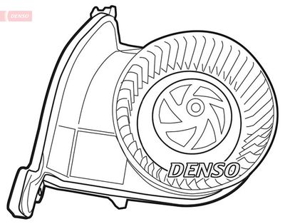 Вентилятор салона DENSO DEA23002