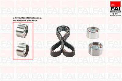 Комплект ремня ГРМ FAI AutoParts TBK504