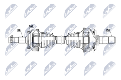 Приводной вал NTY NPW-ME-199