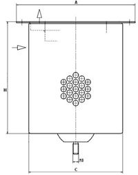 Filtrs, Saspiestā gaisa aprīkojums MANN-FILTER LE 10 003 x