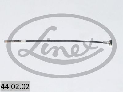 Тросик, cтояночный тормоз LINEX 44.02.02