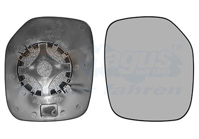 Spoguļstikls, Ārējais atpakaļskata spogulis VAN WEZEL 0903832