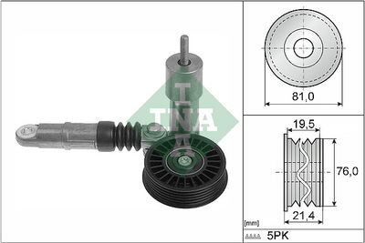 Siksnas spriegotājs, Ķīļsiksna Schaeffler INA 534 0014 10