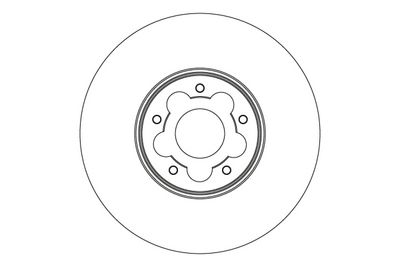 Тормозной диск TRW DF6877S
