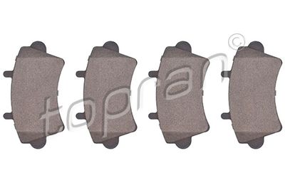 Bremžu uzliku kompl., Disku bremzes TOPRAN 207 088