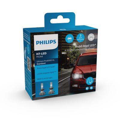 Kvēlspuldze, Tālās gaismas lukturis PHILIPS 11972U60SX2